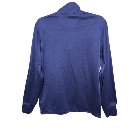 Vineyard Vines Classic 1/4 zip Blue Whale Logo Pullover Top Mens Small - Picture 5 of 5